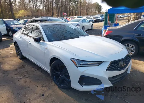 2022 Acura Tlx A-Spec Package z USA, uszkodzony, nr VIN 19UUB6F56NA000394